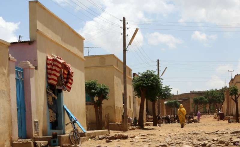 Ein Dorf in Eritrea